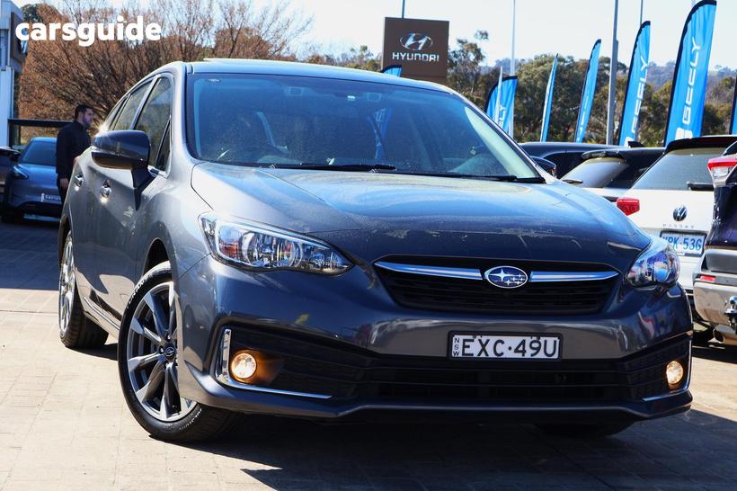 Grey 2021 Subaru Impreza Hatchback 2.0I Premium (Awd)