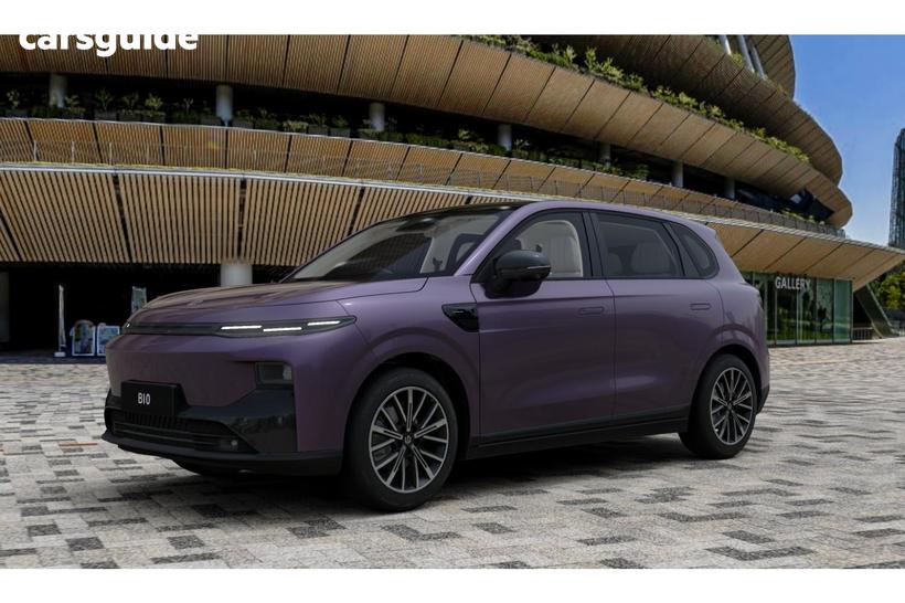 Purple 2026 Leapmotor B10 SUV DESIGN LR R