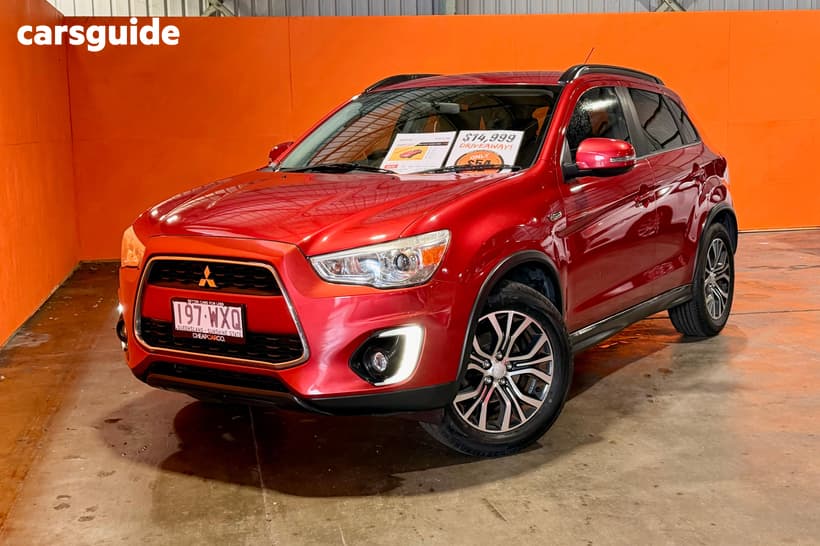 Red 2016 Mitsubishi ASX Wagon Ls (2Wd)