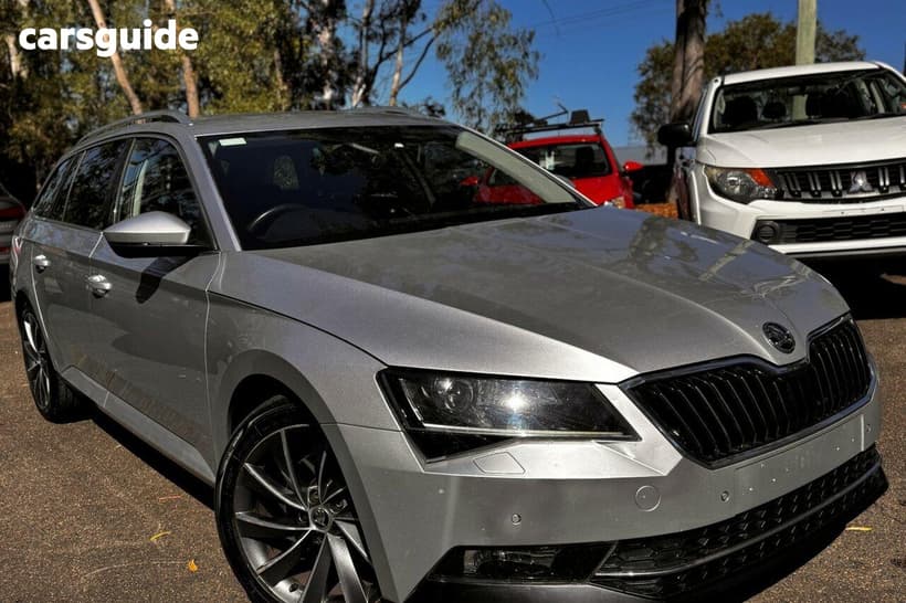 Silver 2019 Skoda Superb Wagon 162 Tsi