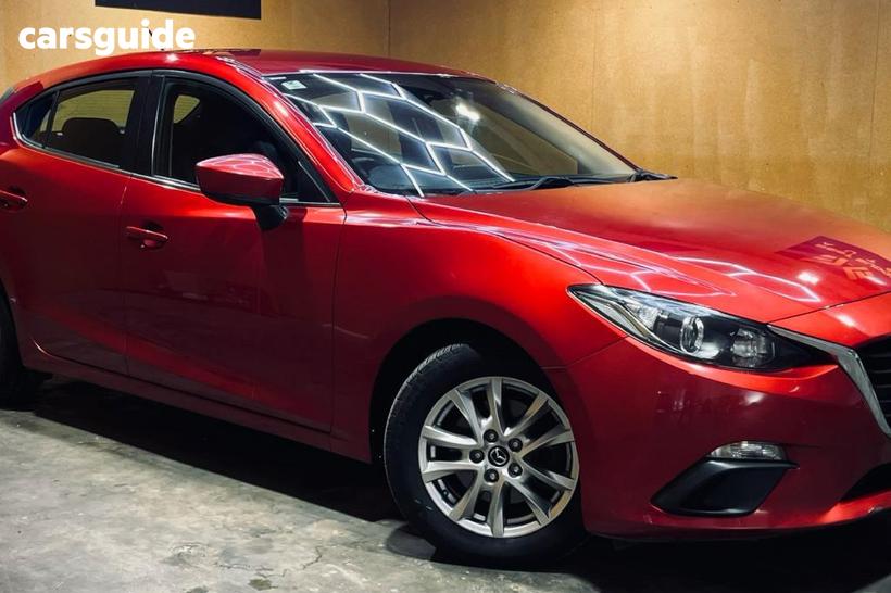 Red 2014 Mazda 3 Hatchback Touring