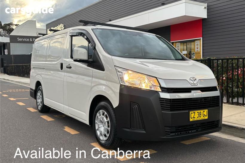White 2020 Toyota HiAce Van Lwb Gl (Colours)