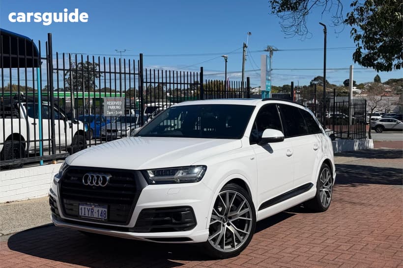 White 2017 Audi SQ7 Wagon 4.0 Tdi V8 Quattro