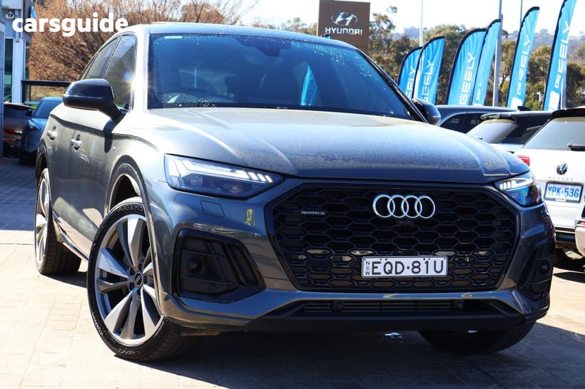 Grey 2021 Audi Q5 Sportback 45 Tfsi Quattro S Line Mhev