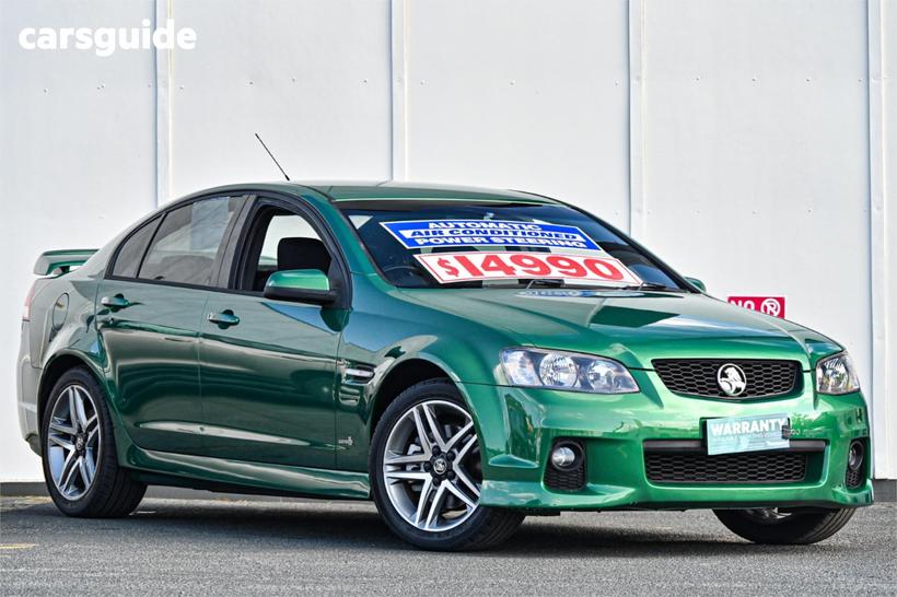 Green 2010 Holden Commodore Sedan Sv6