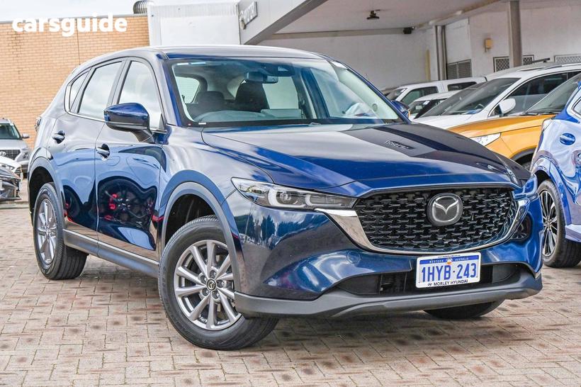 Blue 2023 Mazda CX-5 Wagon Maxx Sport (Awd)