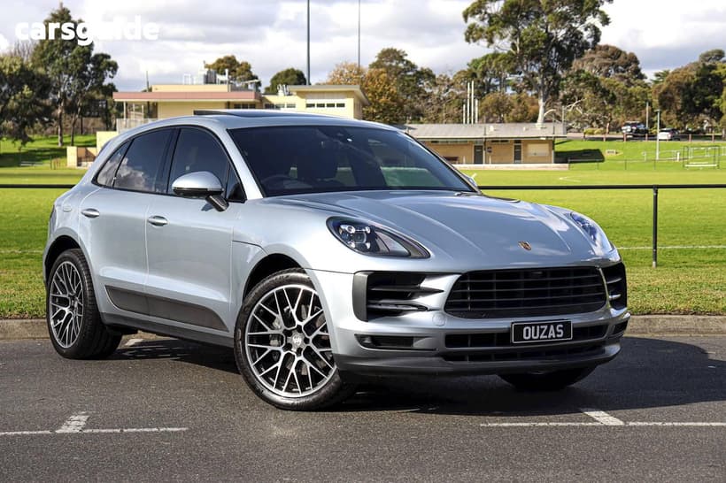 Silver 2021 Porsche Macan Wagon S