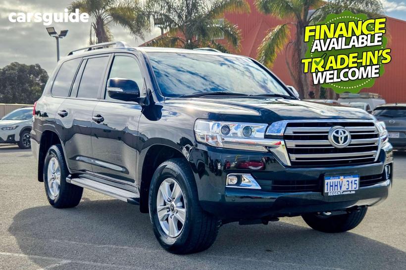 Black 2021 Toyota Landcruiser Wagon Lc200 Gxl (4X4)