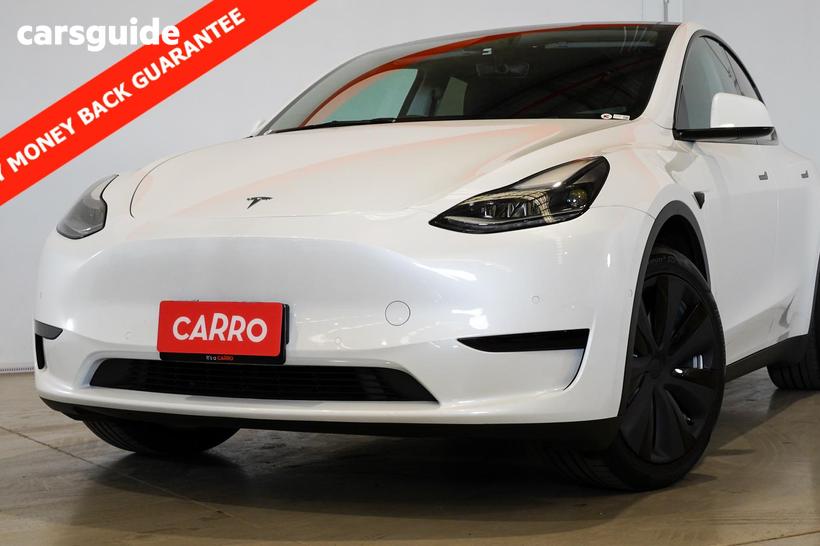 White 2022 Tesla Model Y Wagon Rear-Wheel Drive
