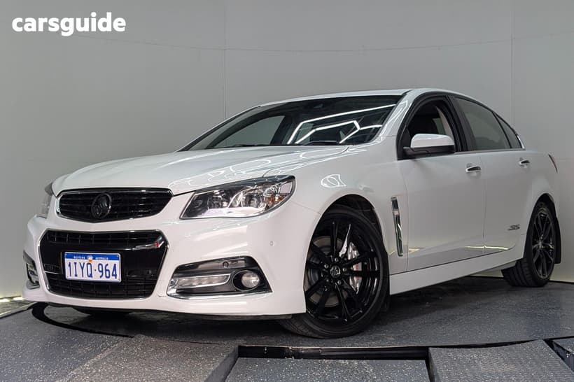 White 2014 Holden Commodore Sedan Ss-V Collingwood Edition
