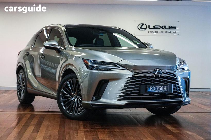 Grey 2026 Lexus Rx450H+ Wagon Luxury Awd Phev