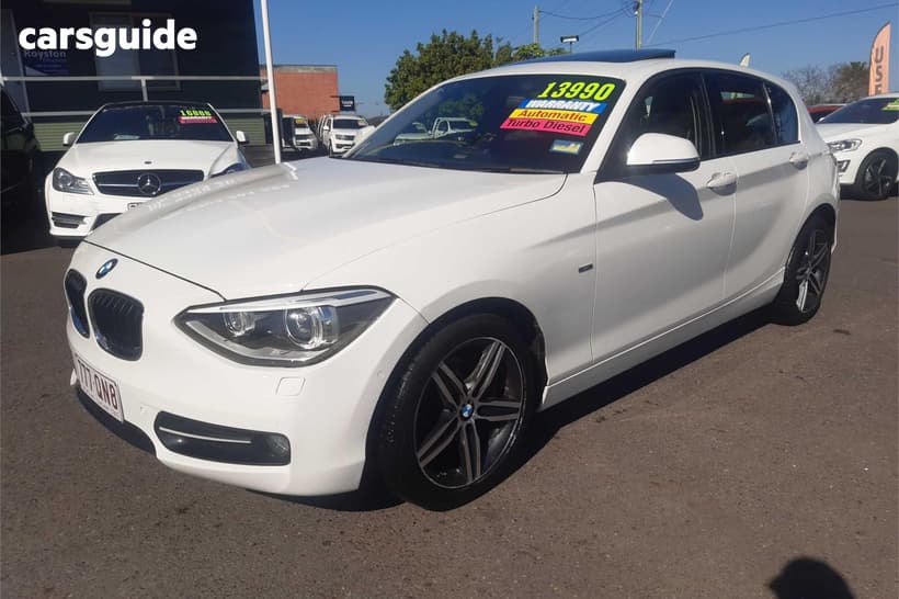 White 2014 BMW 118D Hatchback 18D