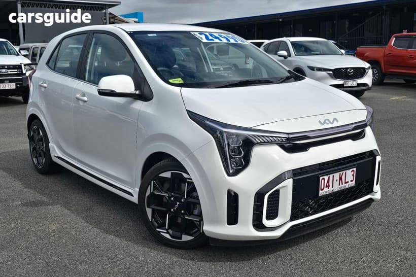 White 2024 Kia Picanto Hatchback Gt Line (Pe2)