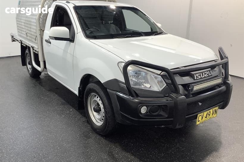 White 2018 Isuzu D-MAX Cab Chassis Sx (4X2)