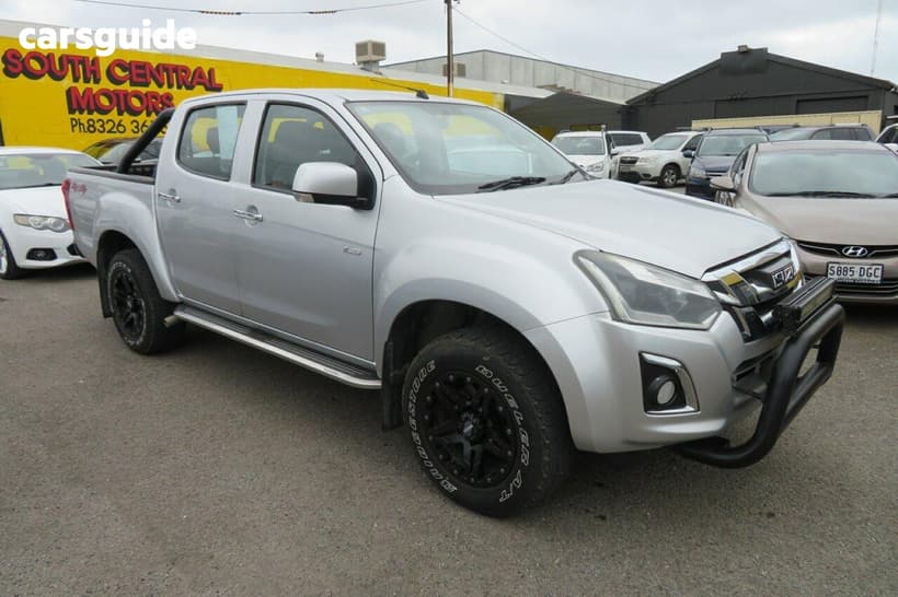 Silver 2018 Isuzu D-MAX Ute Tray LS