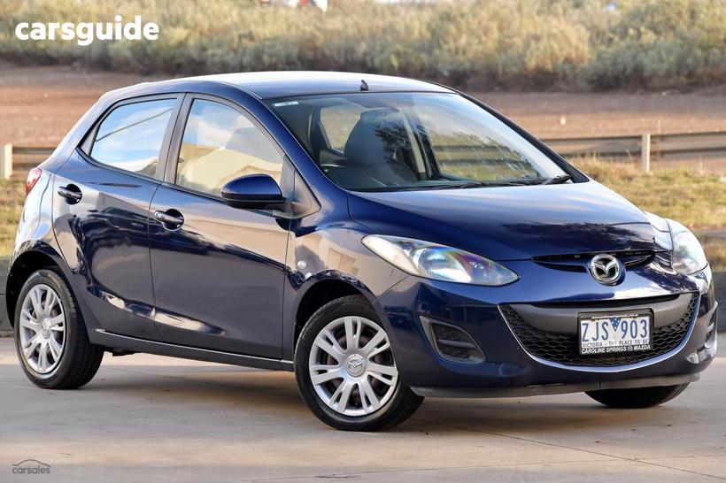 Blue 2012 Mazda 2 Hatchback Neo