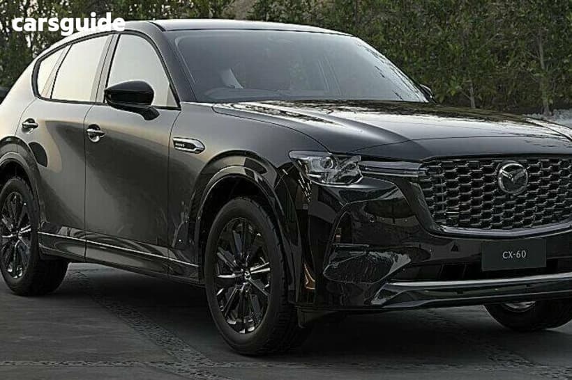 Black 2026 Mazda CX-60 Wagon G40E Gt Hybrid