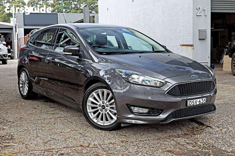 Grey 2017 Ford Focus Hatchback Sport