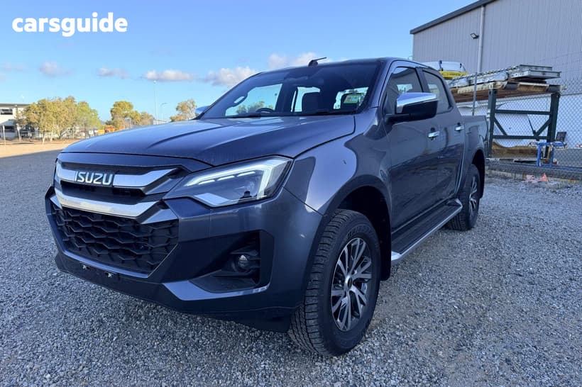 Grey 2026 Isuzu D-MAX Crew Cab Utility Ls-U+ (4X4)