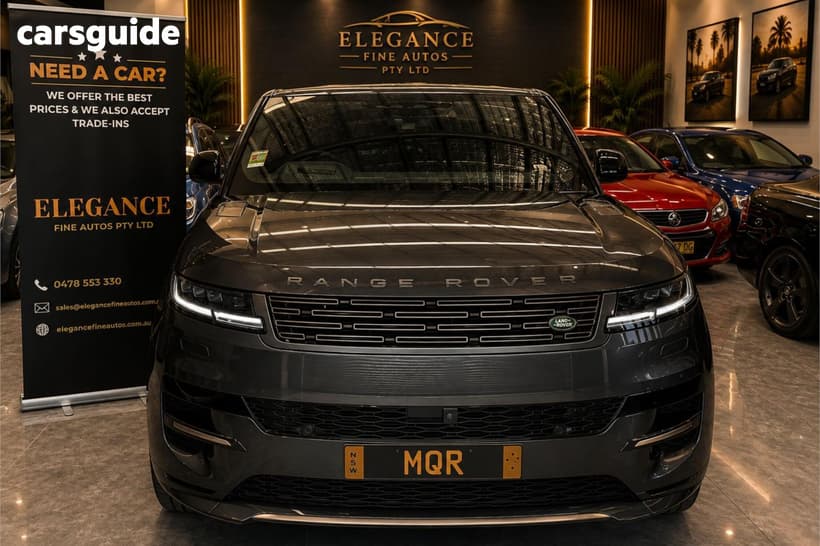 Grey 2024 Land Rover Range Rover Sport Wagon D350 Autobiography (258Kw)