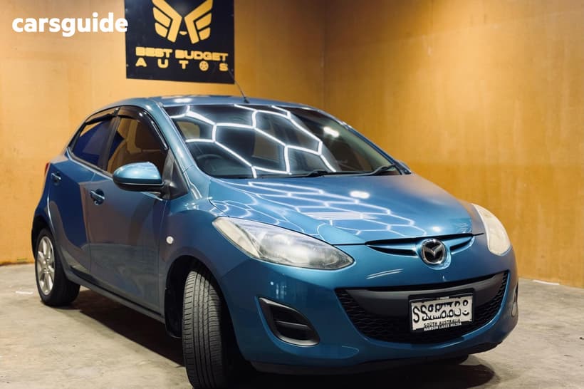 Blue 2012 Mazda 2 Hatchback Neo