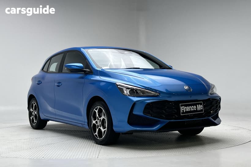 Blue 2025 MG MG3 Hatchback Essence