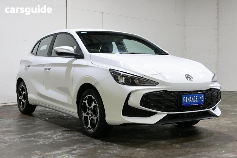 White 2025 MG MG3 Hatchback Excite