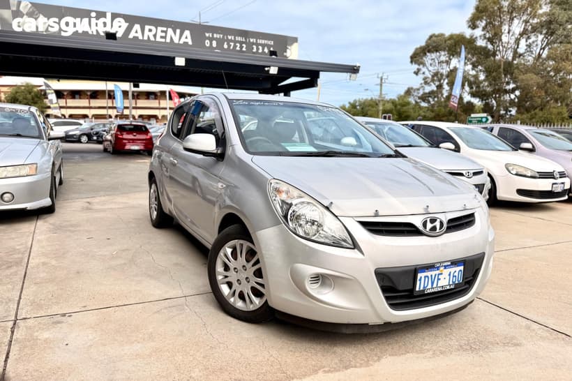 Silver 2012 Hyundai I20 Hatchback Active