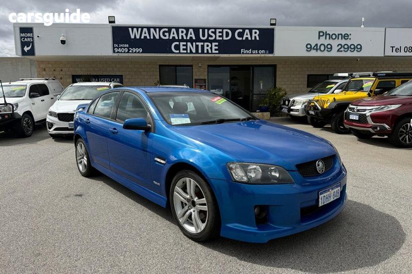 Blue 2010 Holden Commodore Sedan Sv6