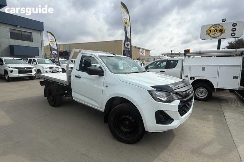 White 2024 Isuzu D-MAX Cab Chassis Sx (4X2) High-Ride