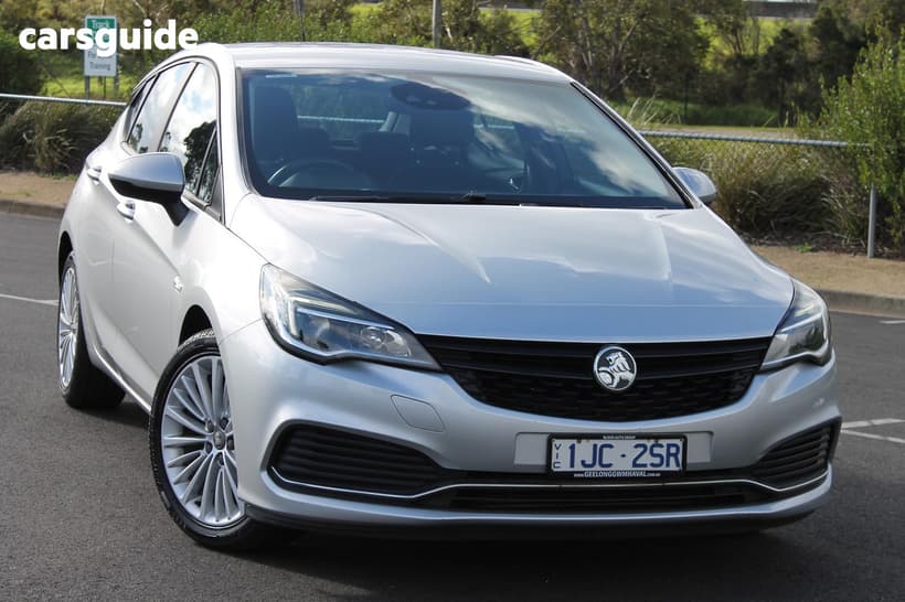 Silver 2017 Holden Astra Hatchback R