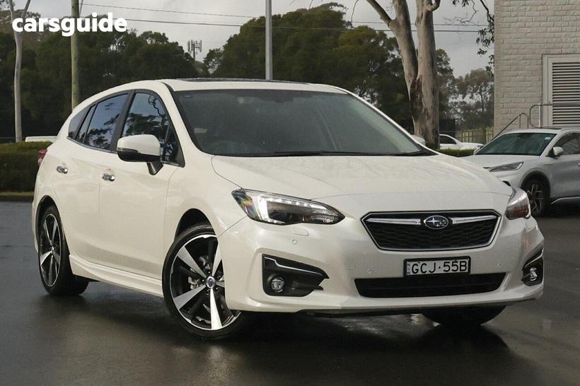 White 2019 Subaru Impreza Hatchback 2.0I-S (Awd)