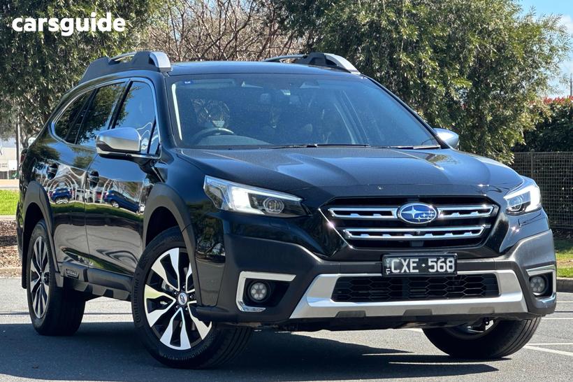 Black 2024 Subaru Outback SUV