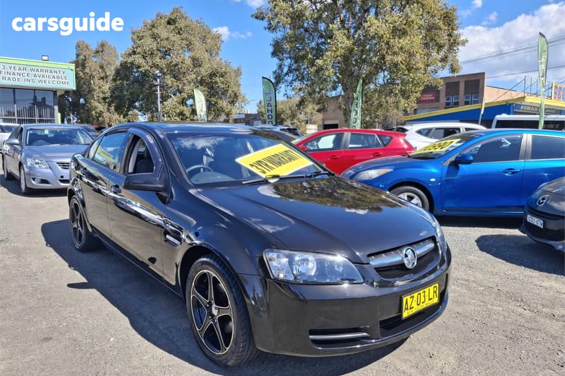 Black 2008 Holden Commodore Sportswagon Omega