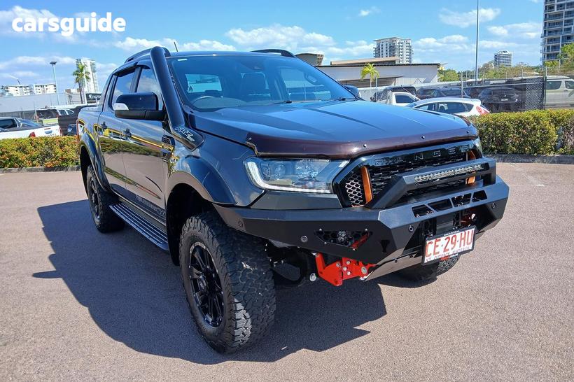 Grey 2021 Ford Ranger Double Cab Pick Up Wildtrak 2.0 (4X4)