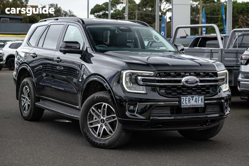 Black 2026 Ford Everest Wagon Trend (4Wd)