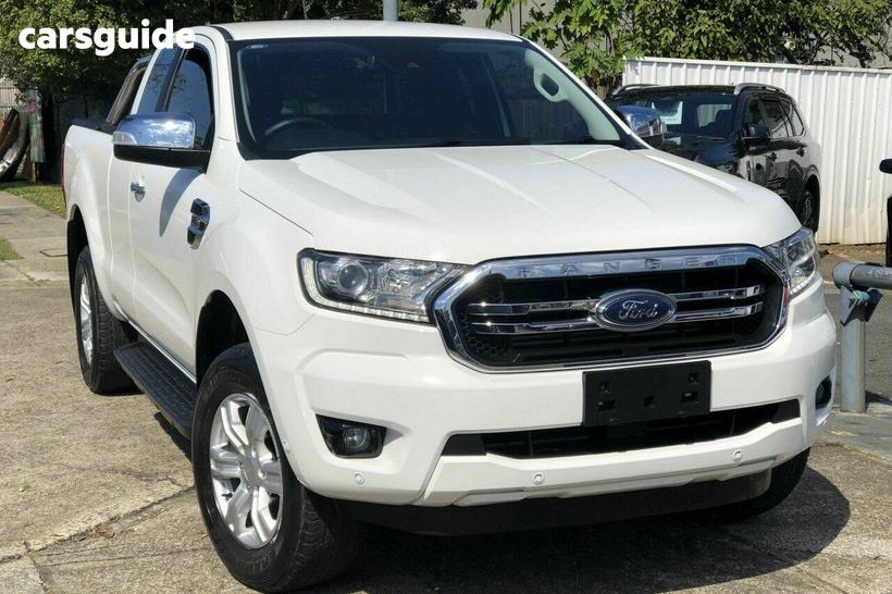 White 2018 Ford Ranger Super Cab Utility Xlt 3.2 (4X4)