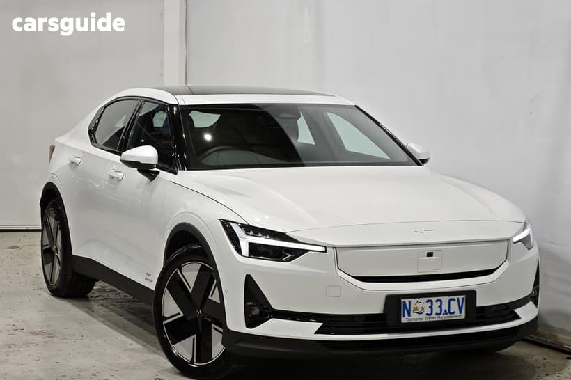 White 2026 Polestar 2 Hatch LONG RANGE SINGLE MOTOR R