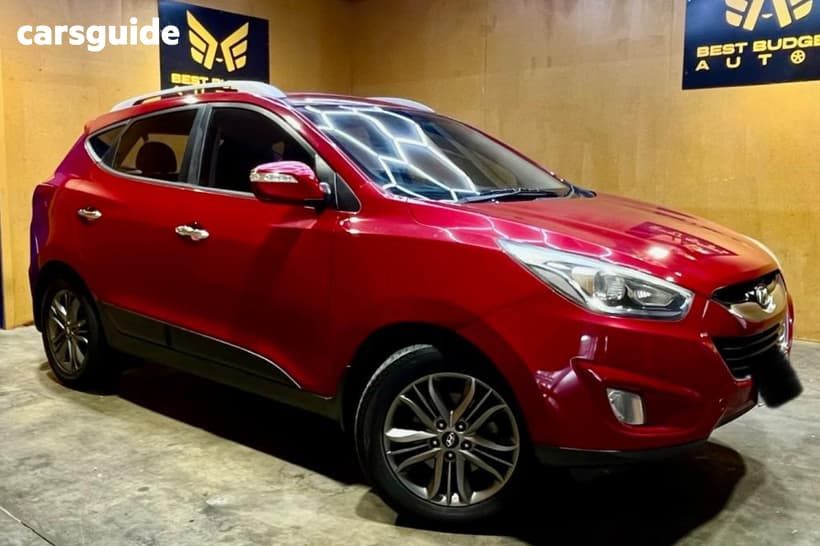 Red 2015 Hyundai IX35 Wagon Elite (Awd)