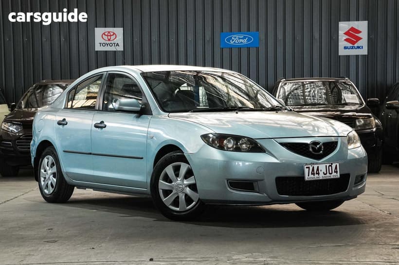 Blue 2008 Mazda 3 Sedan Neo