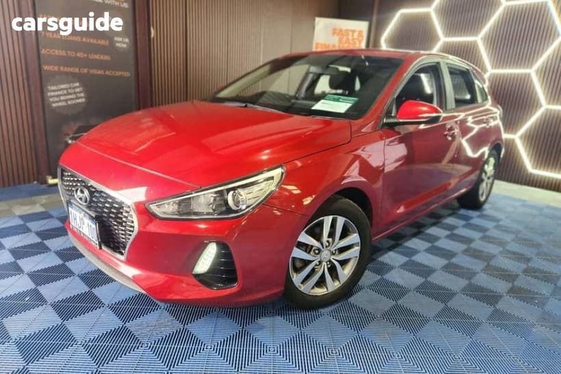 Red 2019 Hyundai I30 Hatchback Active
