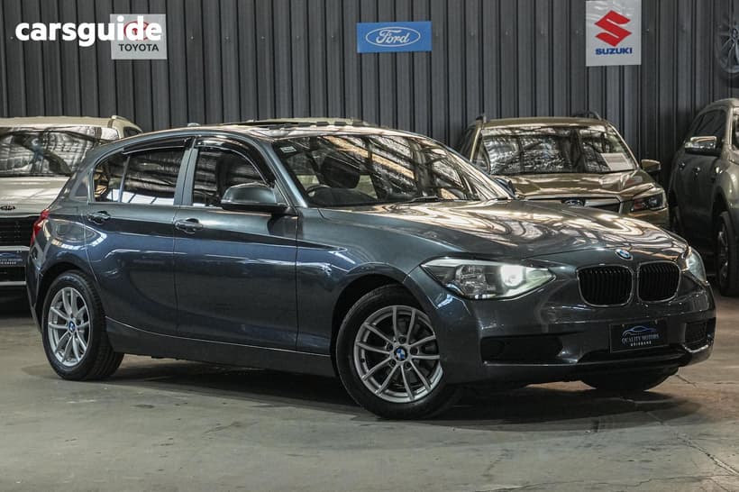 Grey 2012 BMW 1 Hatch 16I F20