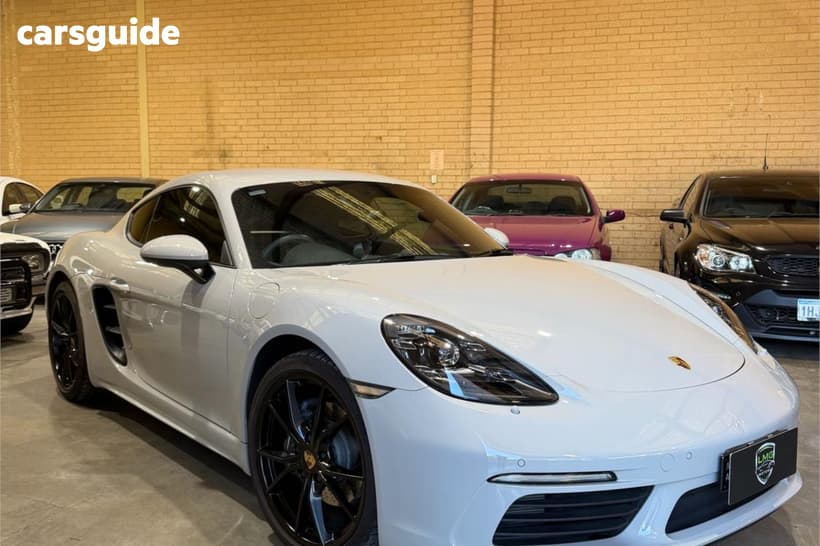 White 2023 Porsche 718 Coupe Cayman