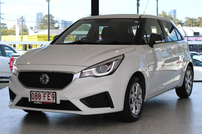 White 2021 MG MG3 Hatchback Core
