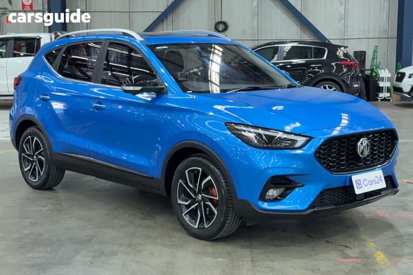 Blue 2021 MG ZST Wagon Essence