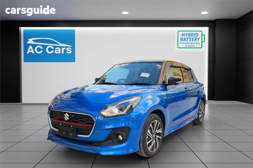 Blue 2023 Suzuki Swift Hatch HYBRID RS