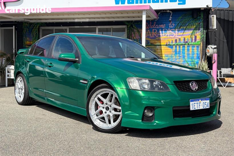Green 2011 Holden Commodore Sedan Sv6
