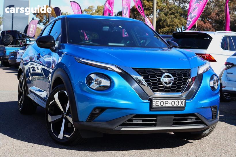 Blue 2021 Nissan Juke Hatchback St-L