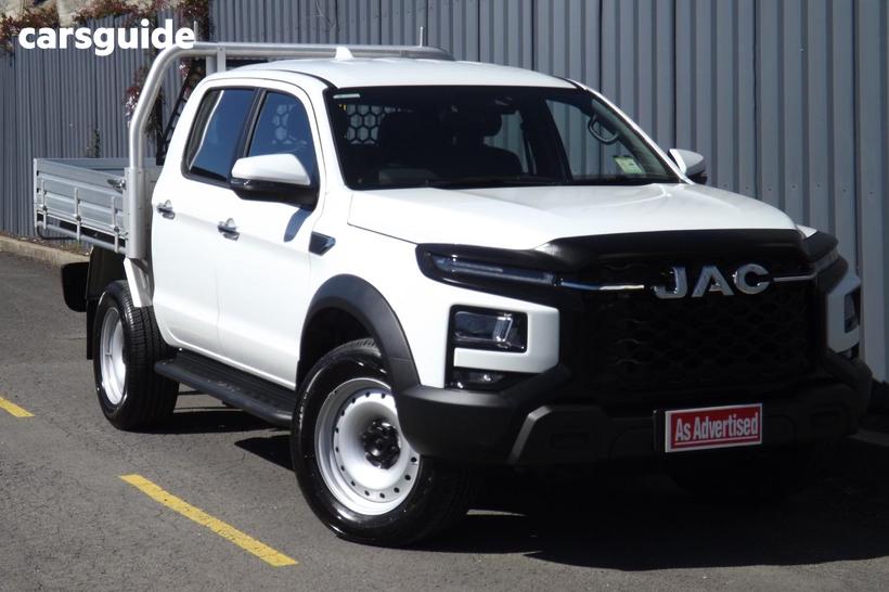White 2026 JAC T9 Dual Cab Chassis Tradepro (4X4)