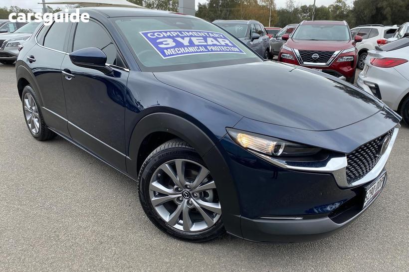 Blue 2024 Mazda CX-30 Wagon G20 Evolve (Fwd)